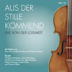 Deutsche Sprüche von Leben und Tod For a Capella Choir - Live