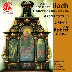 Concerto d'après Marcello in D Minor, BWV 974: I. Premier mouvement