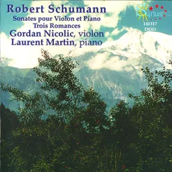 Sonate pour violon et piano in A Minor, Op. 105: I. Mit leidenschaftlichem Ausdruck