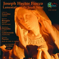 J.-H. Fiocco: Lamentations du Jeudi Saint