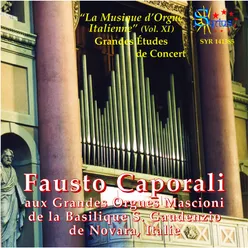 La Musique d’Orgue Italienne, Vol. 11 Grandes études de concert