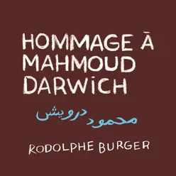 S'envolent les colombes-Hommage à Mahmoud Darwich