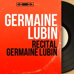 Récital Germaine Lubin