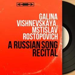 A Russian Song Recital