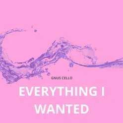 Everything I Wanted-For Cello and Piano