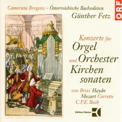 Konzert für Orgel und Orchester in F Major: II. Adagio