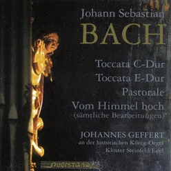 Johannes Geffert an der historischen König-Orgel Kloster Steinfeld/Eifel