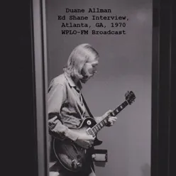 Ed Shane Interview, Atlanta, GA, 1970 WPLO-FM Broadcast
