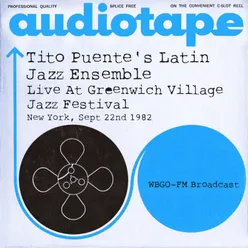 Live At Greenwich Village Jazz Festival, New York, Sept 22nd 1982 WBGO-FM Broadcast
