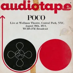 Live At Wollman Theatre, Central Park, NYC, August 26th 1972, WCBS-FM Broadcast