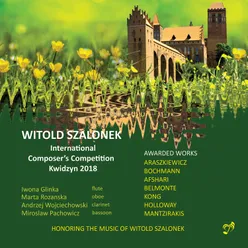 Witold Szalonek International Composer's Competition Kwidzyn 2018