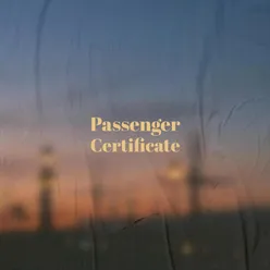 Passenger Certificate