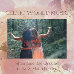 Shamanic Background for New Moon Festival