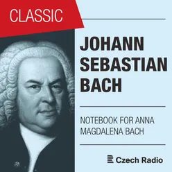 Notebook for Anna Magdalena Bach, Minuet B-Flat, BWV ANH. 118