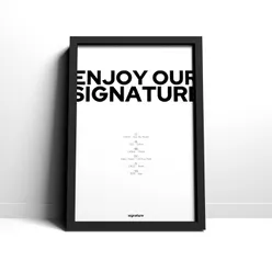 Enjoy our signature