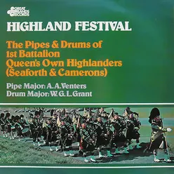Jim Bain's Wedding March (March 3/4) / The 72nd Highlanders Farewell To Aberdeen (March 2/4) / Scotland Is My Ain Hame (March 2/4) / The Dornoch Links (March 2/4)