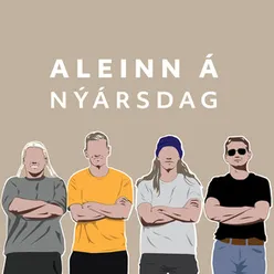 Aleinn á nýársdag