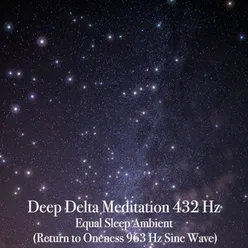 Deep Delta Meditation 432 Hz Equal Sleep Ambient, Pt. 1