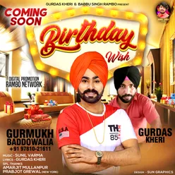 Birthday Wish - Gurmukh Baddowalia