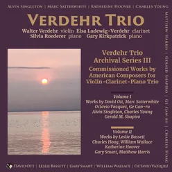 Trio for Violin, Clarinet and Piano (2012): II. Allegro