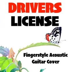 Drivers License Fingerstyle Acoustic Guitar Cover