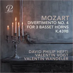 Divertimento No. 4 for 3 Basset Horns, K.439b: III. Menuetto