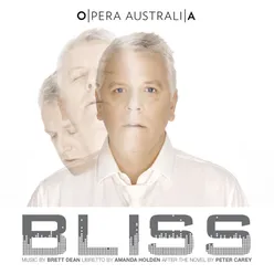 Bliss, Act II, "The Heart-Throb Hotel": Back at the Hotel I, "Yes! Clunes! You're here!"
