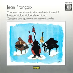 Concerto pour clavecin et ensemble instrumental: lV. Menuet