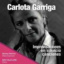 Carlota Garriga: Improvisaciones en Silencio-Canciones