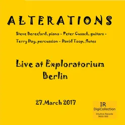 Alterations Live at Exploratorium Berlin 17. March 2009