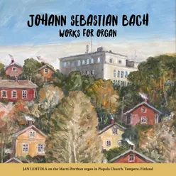 Canonische Veränderungen über Vom Himmel hoch, da komm ich her, BWV 769a: Var. 1. in Canone all' Ottava, à 2. Clav: et Pedal. (12/8)