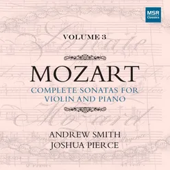Sonata for Violin and Piano in B-Flat Major, K. 31: I. Allegro