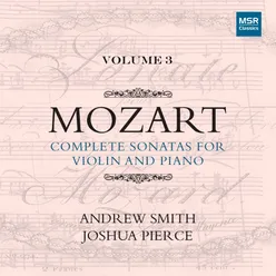 Sonata for Violin and Piano in F Major, K. 547: III. Thema (Andante con variazioni)