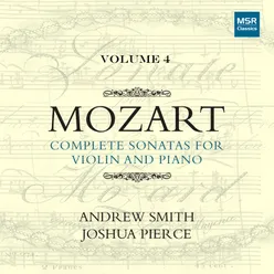 Sonata for Violin and Piano in A Major, K. 402: II. Allegro moderato (Fragment)