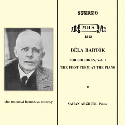 For Children, Vol. 1 - From Hungarian Folk Songs, Sz. 42: 18. Sailors' Song. Andante non molto Revised Version, 1945