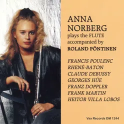 Anna Norberg plays the flute