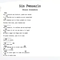 Sin Pensarlo