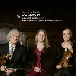 “Kegelstatt” Trio, KV. 498 in E flat Major: II. Menuetto (Artaria original edition for violin, viola and piano, 1788)