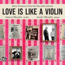 Love Is Like A Violin (arr. for Violin and Piano by Barry Tattenhall)