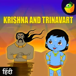 Krishna and Trinavart