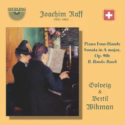 Piano Four-Hands Sonata in A Major, Op. 90b: II. Rondo. Rasch (Single)