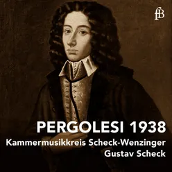 Pergolesi: Flute Concerto in G Major (Remastered)