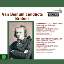 Violin Concerto in D Major, Op. 77: 1. Allegro non troppo