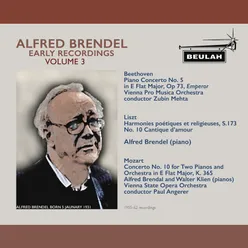 Alfred Brendel Early Recordings, Vol. 3