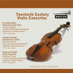 Violin Concerto F.111: I. Allegro Ma Non Troppo