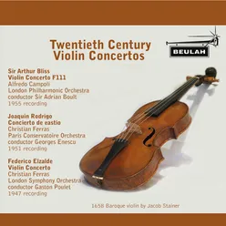 Violin Concerto F.111: Iii. Introduzione - Andante Sostenuto - Allegro Deciso in Modo Zingaro
