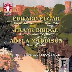 Edward Elgar, Adela Maddison & Frank Bridge - Piano Chamber Music