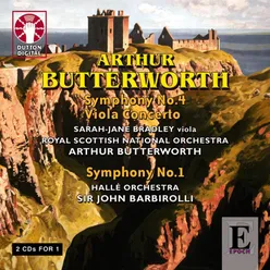Butterworth: Symphony No. 4 & Viola Concerto