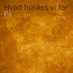 Hvad huskes vi for