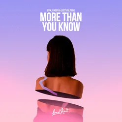 More Than You Know